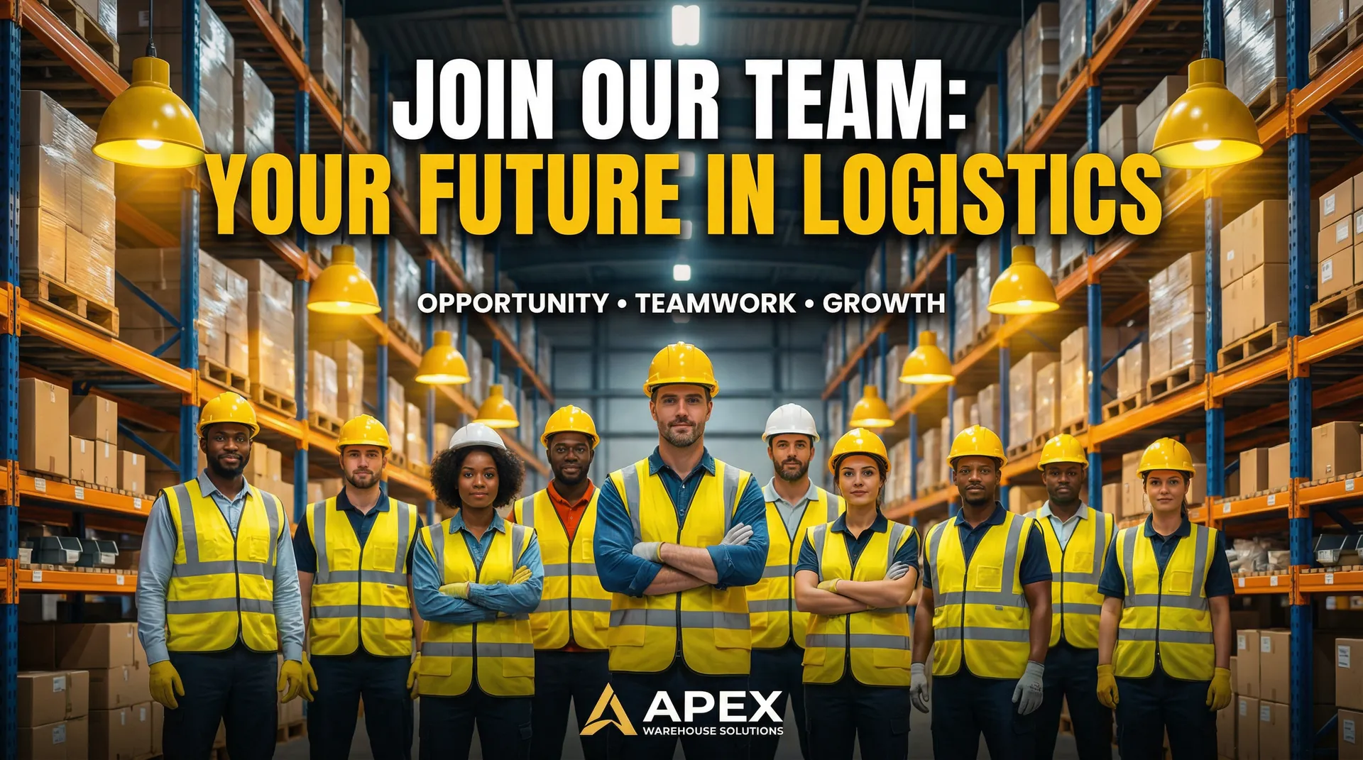 hsck.cc - 仓管员招募海报